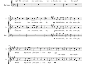 CHÓR Bo to się zwykle tak zaczyna