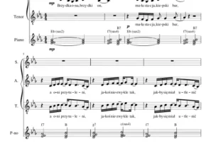 Aranżacja utworu „Brzydcy” w wersji PDF. Nuty na wokal i fortepian – liryczna ballada z przekazem, doskonała na koncerty kameralne.