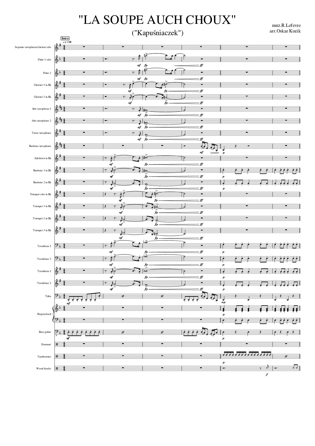 "Kapuśniaczek" d-moll