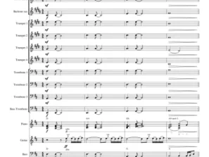 ORKIESTRA BB Rysunek na szkle