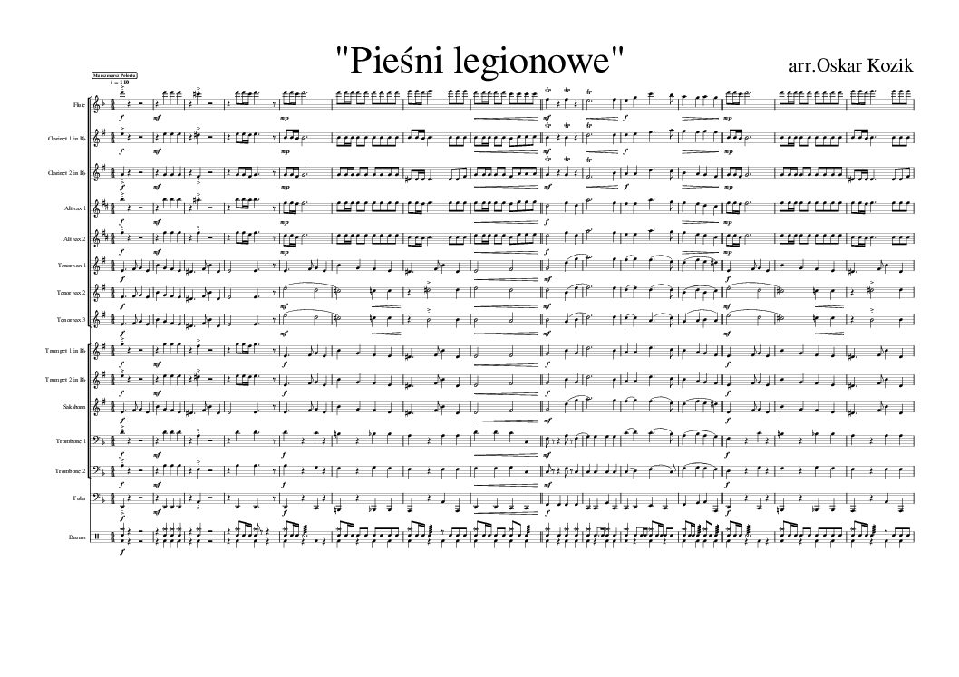 "Pieśni legionowe"